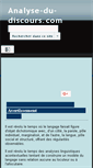Mobile Screenshot of analyse-du-discours.com